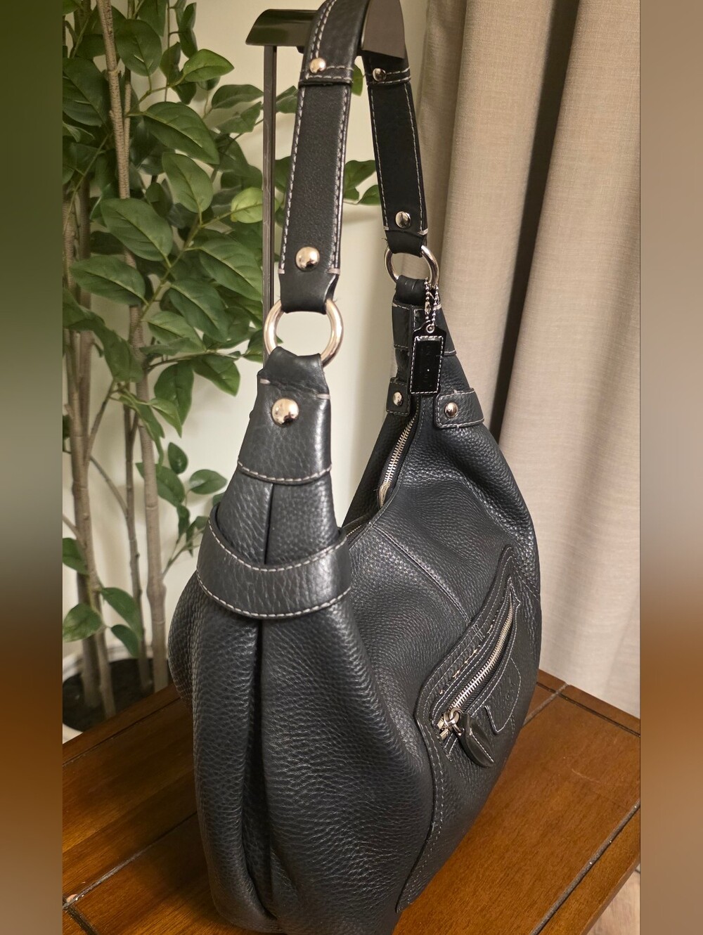 Coach Penelope Soft Milled Shoulder Bag F14681 - Picture 2 of 9